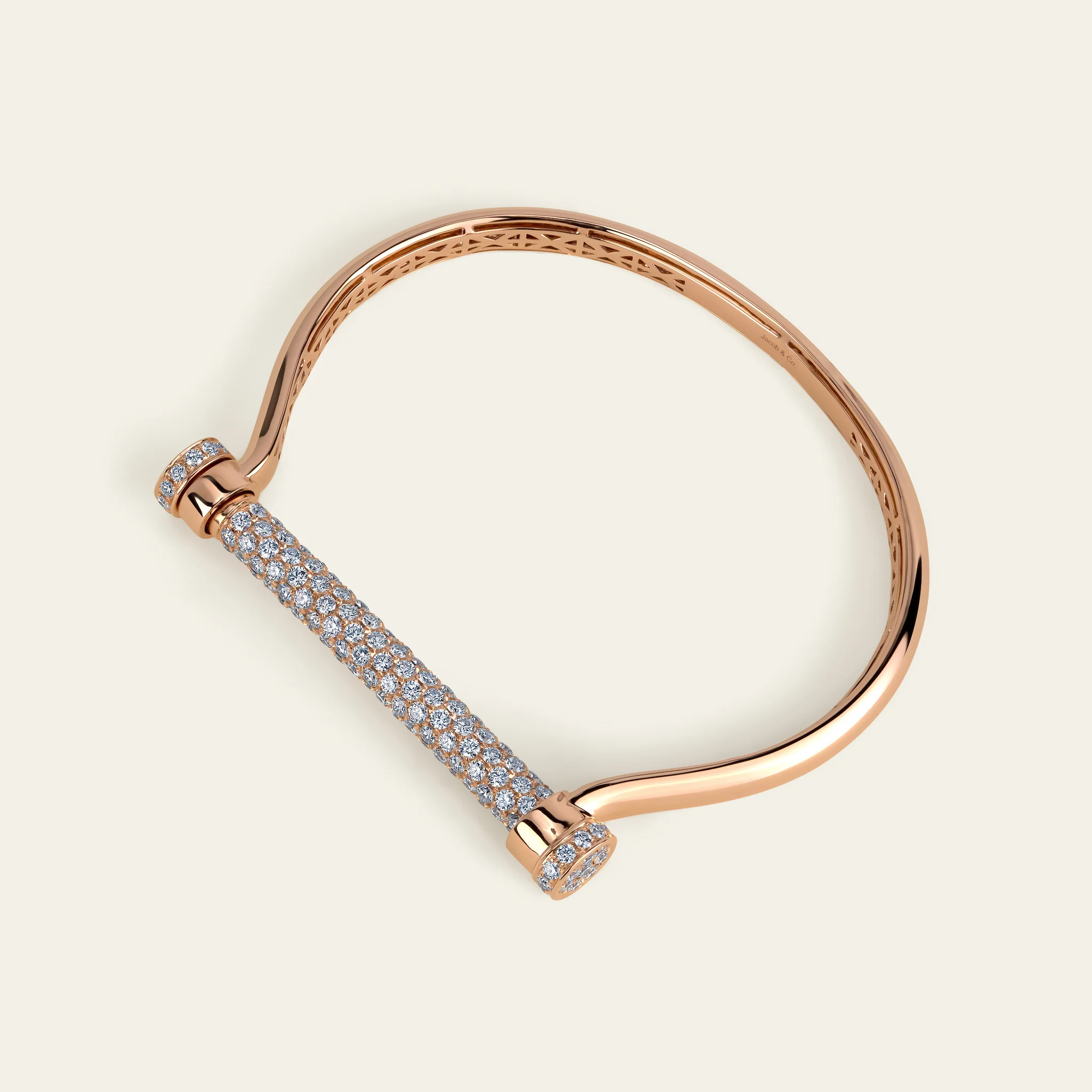 ジェイコブ エストリボ コレクション ダイヤモンド ブレスレット 着用イメージ