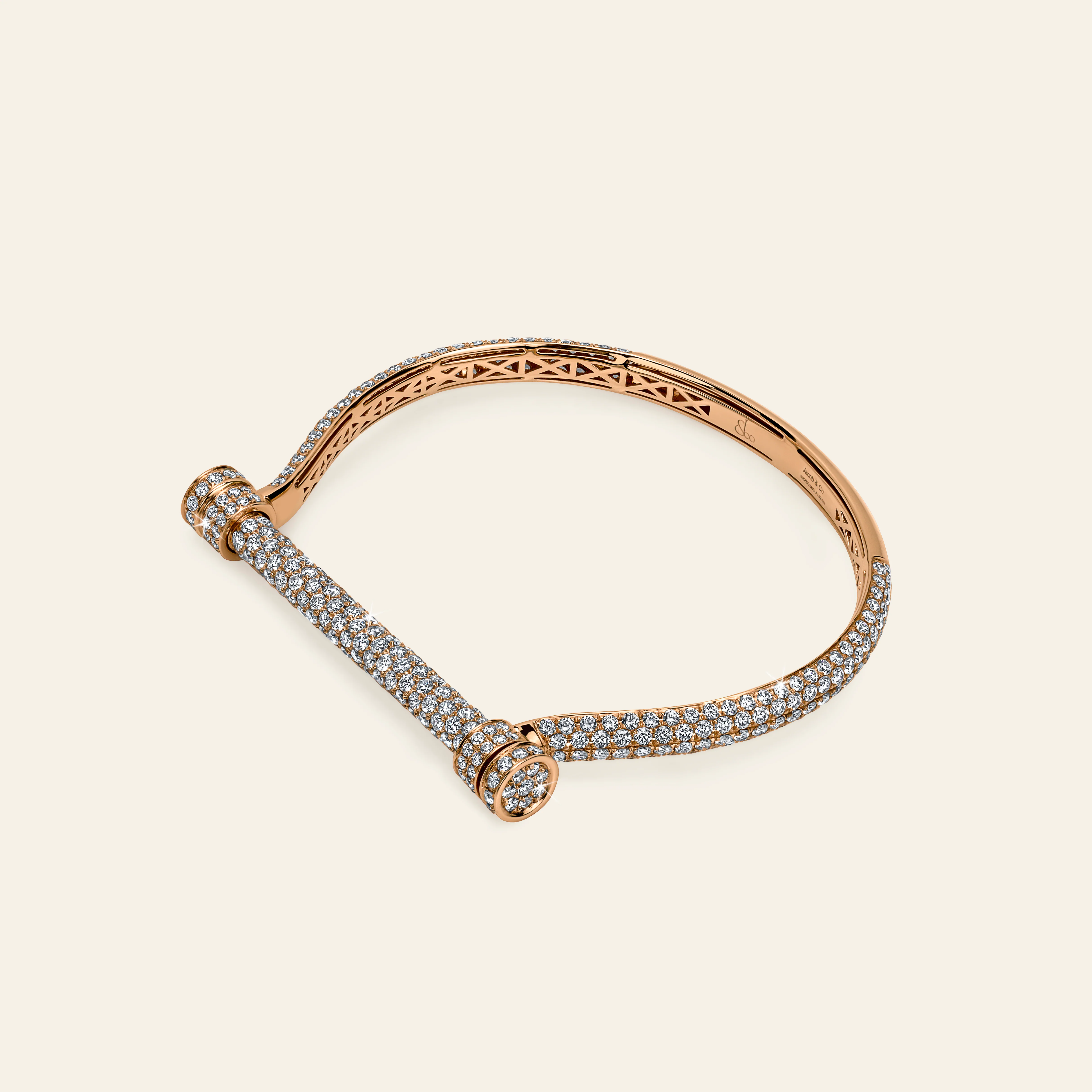 エストリボ フルダイヤモンド パヴェセッティング 7.60ct 詳細