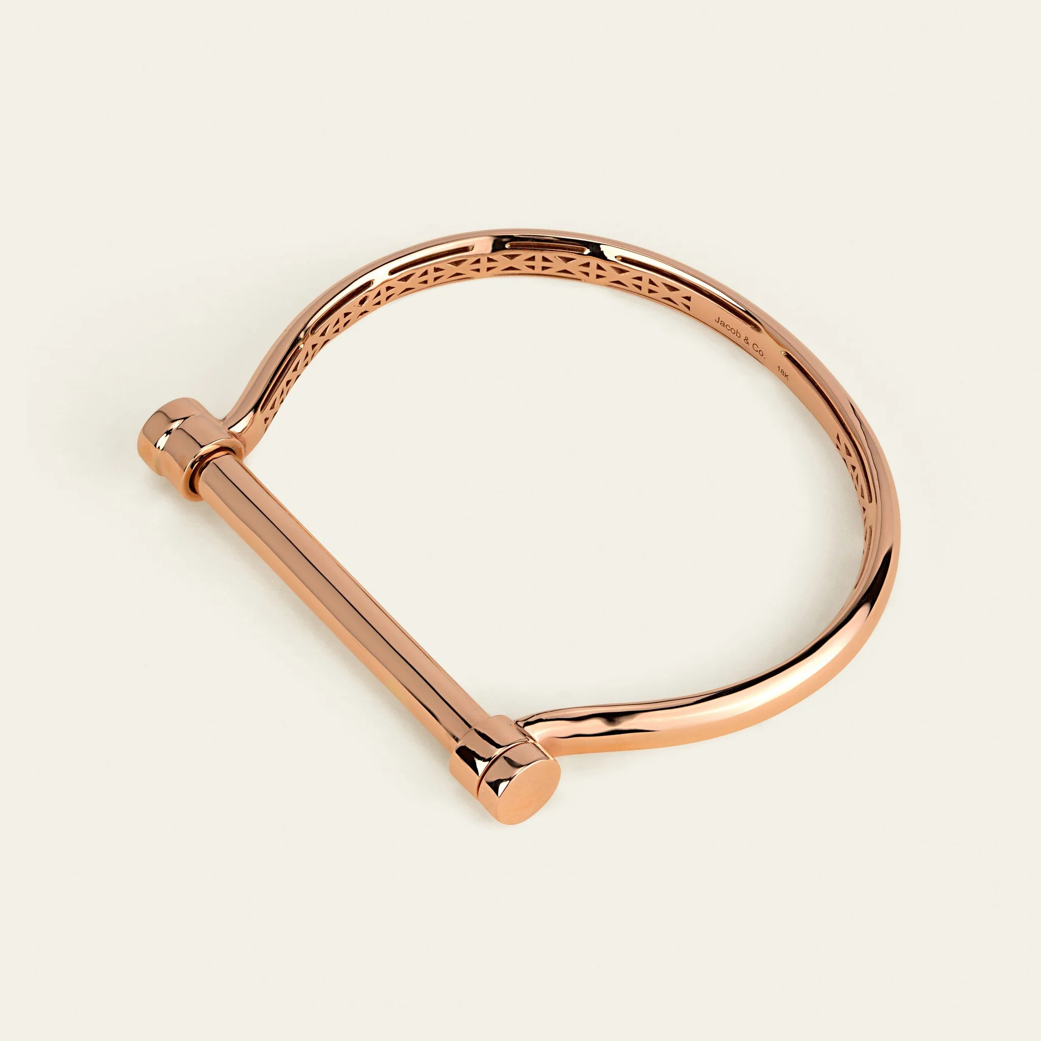 エストリボ 18KRG ゴールドブレスレット 詳細デザイン