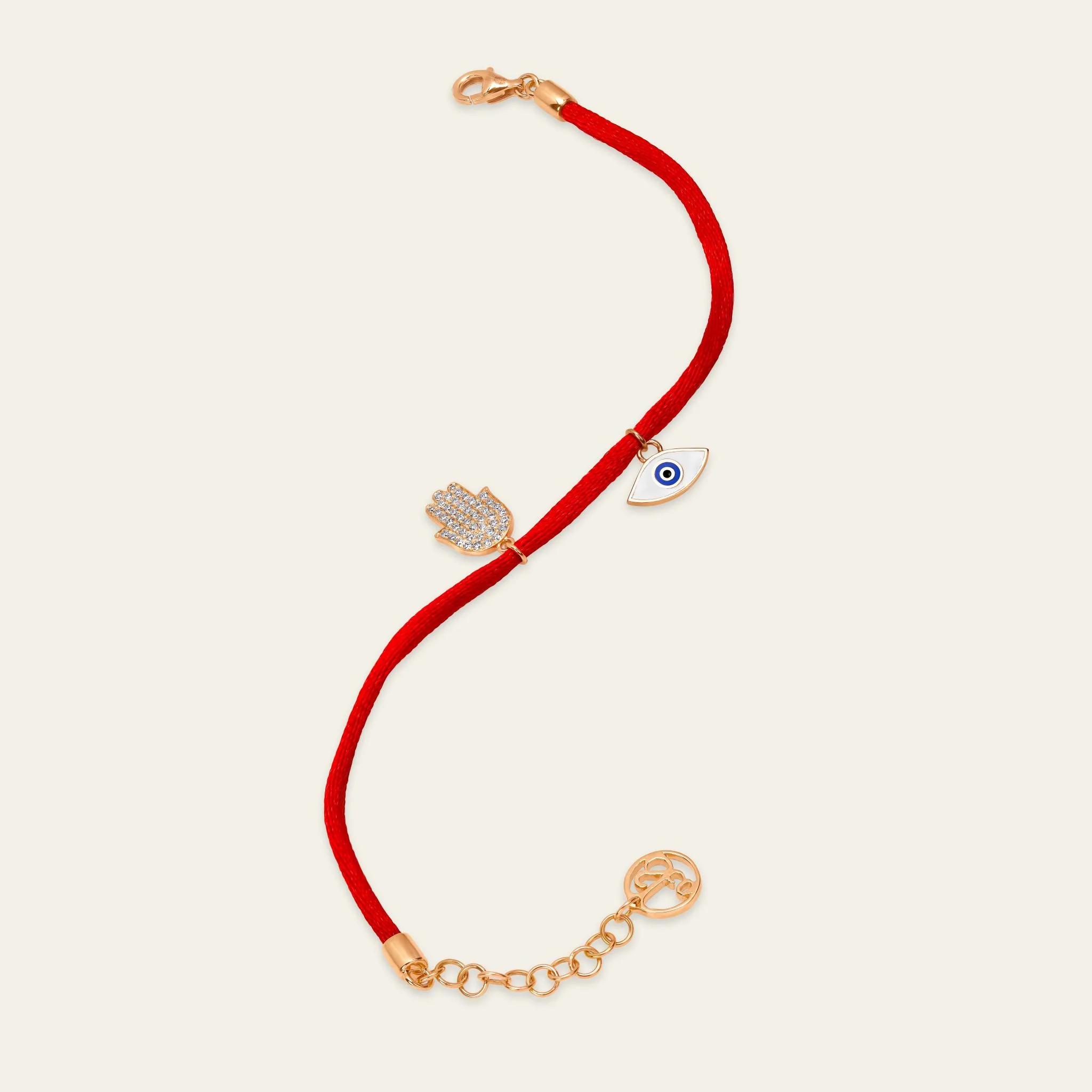 ジェイコブ エビル・アイ コレクション 18KRG ブレスレット 着用画像