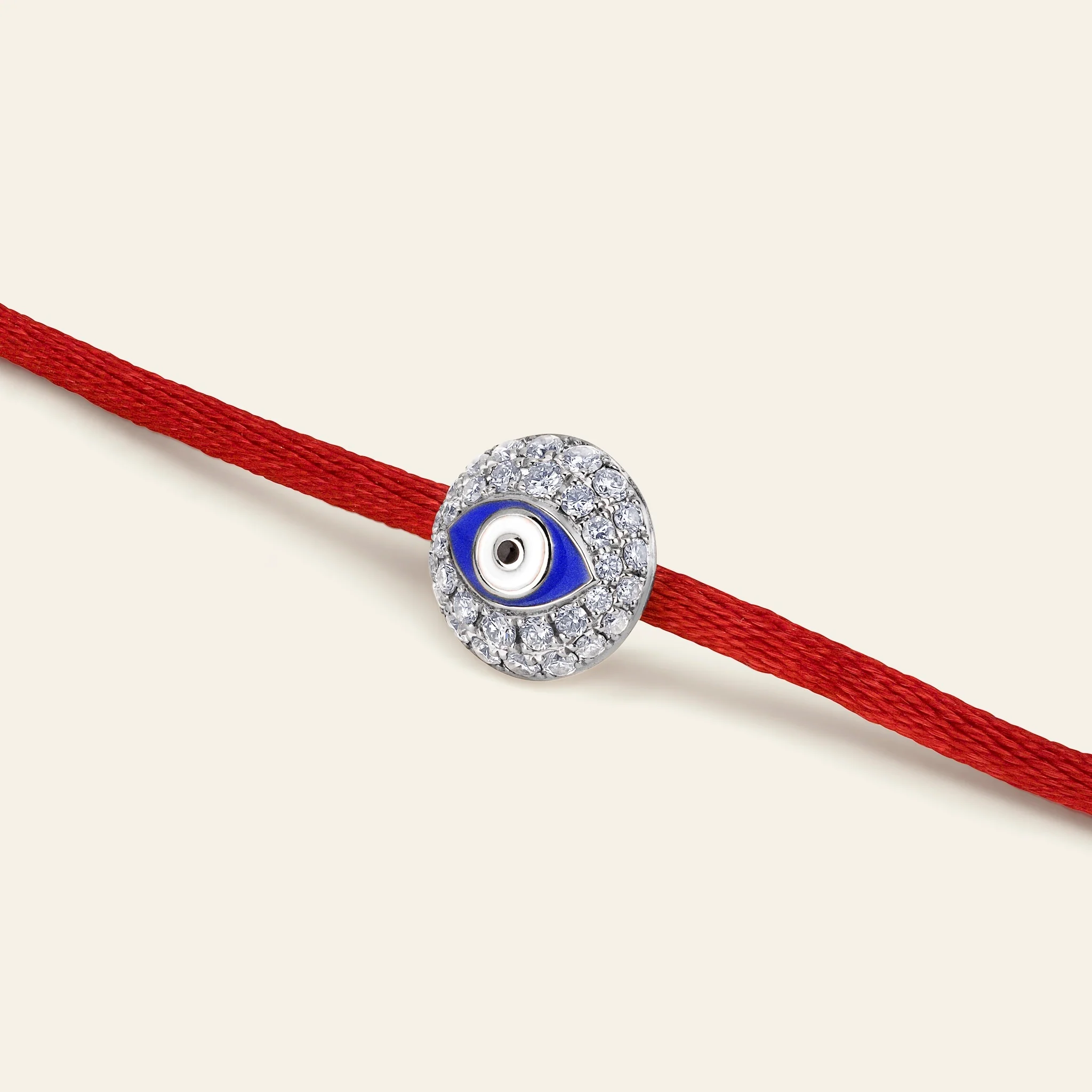 災いを払い幸運を呼ぶエビルアイ（青い瞳）デザイン詳細