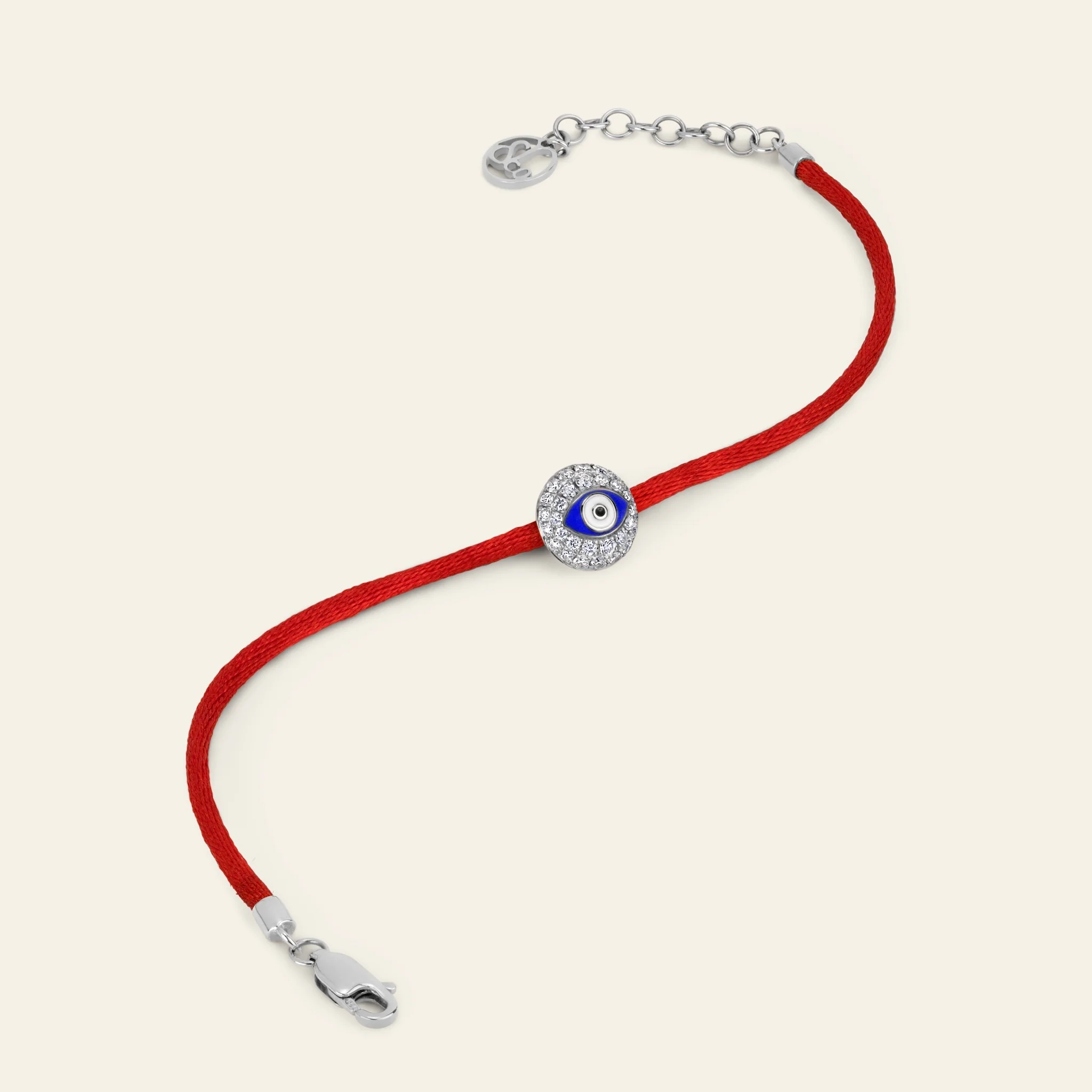 ジェイコブ エビル・アイ コレクション 18KWG ブレスレット 着用画像