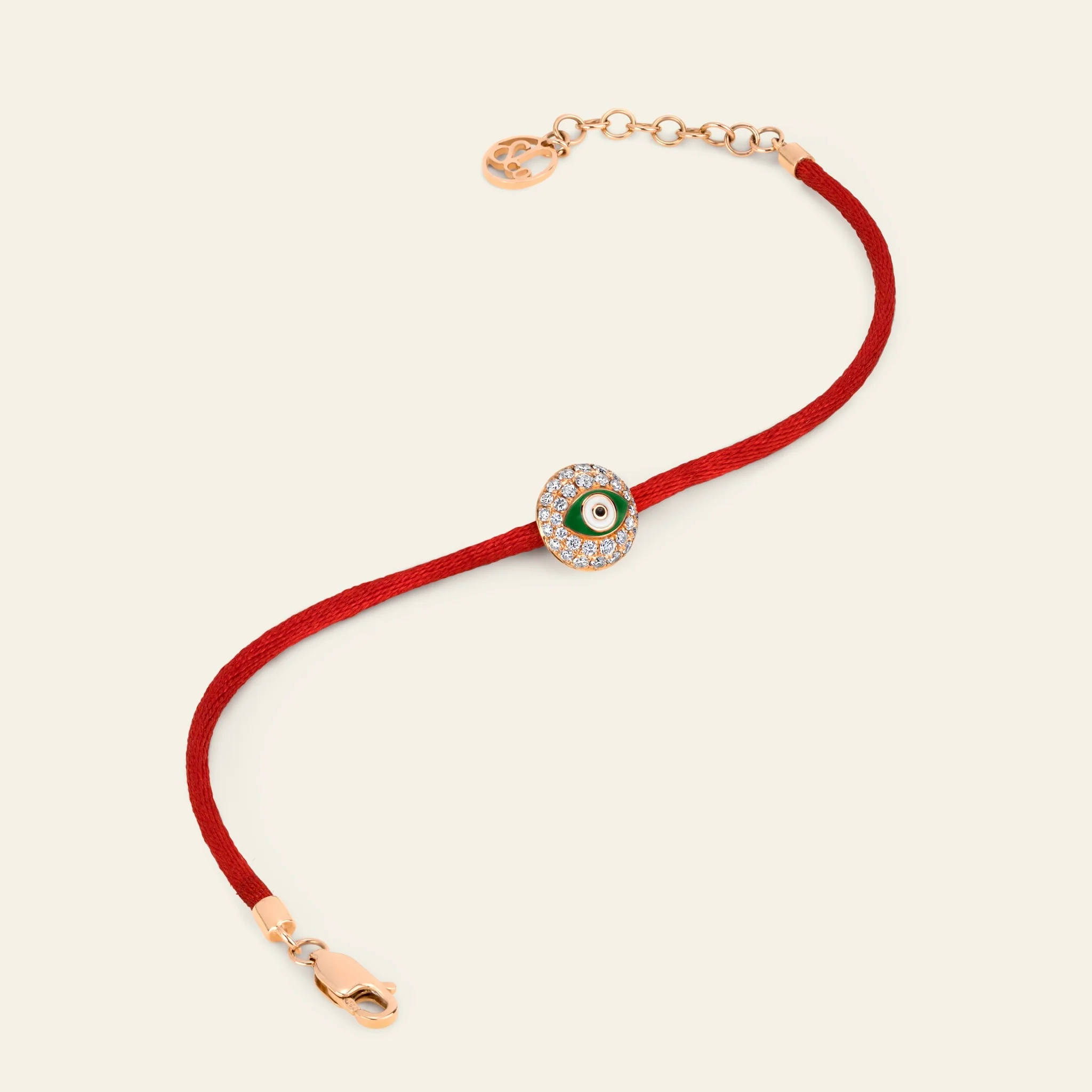 ジェイコブ エビル・アイ コレクション 18KRG ブレスレット 着用画像