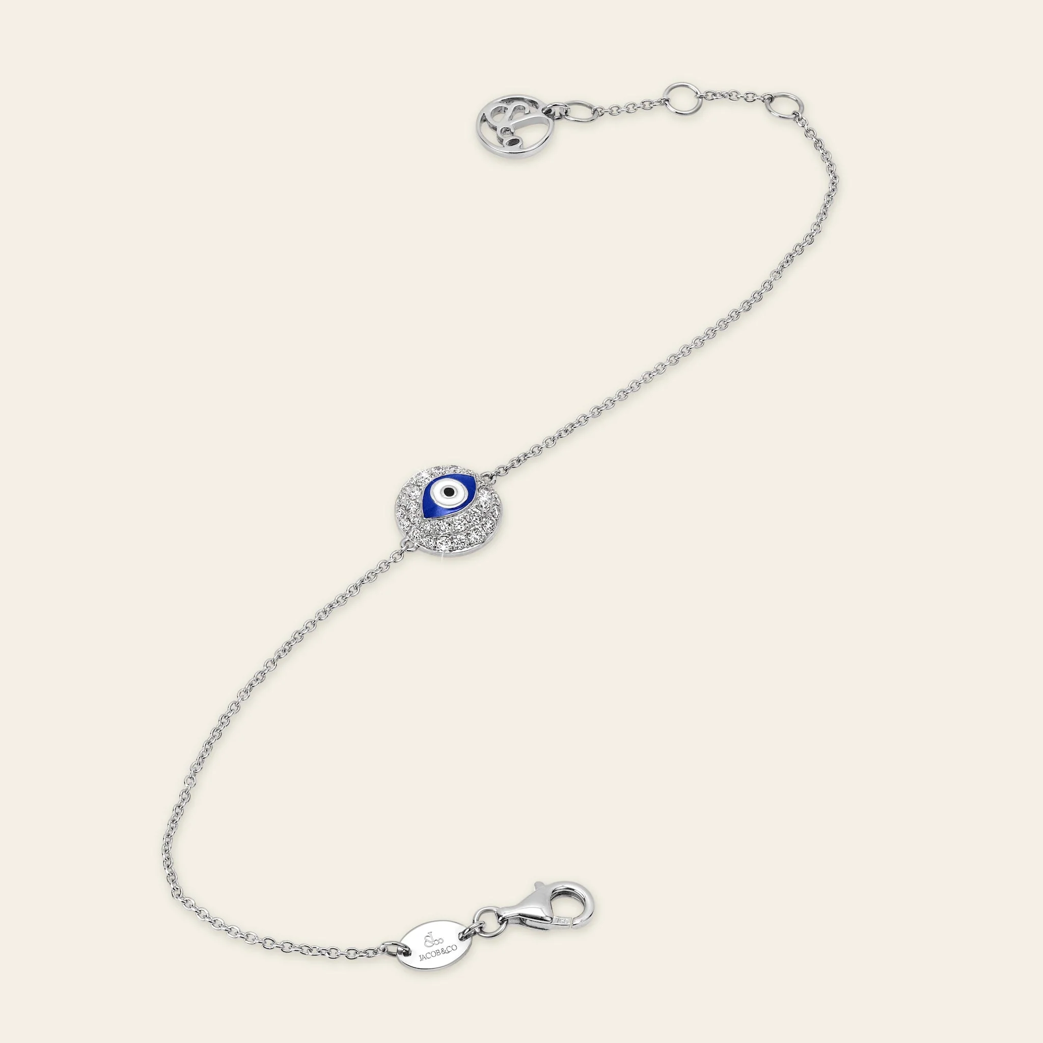 ジェイコブ エビル・アイ コレクション 18KRG ブレスレット 着用画像