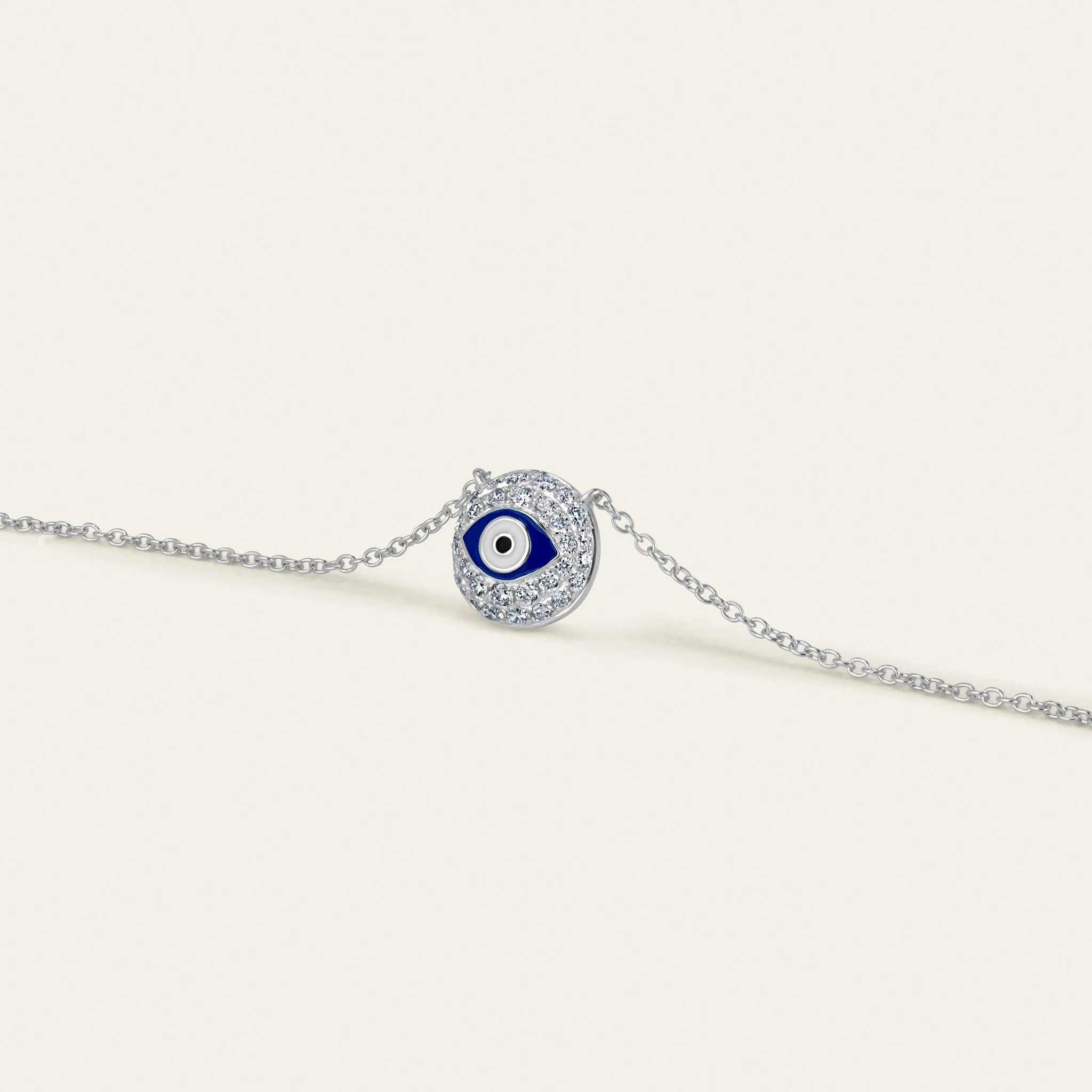 災いを払い幸運を呼ぶエビルアイ（青い瞳）デザイン詳細