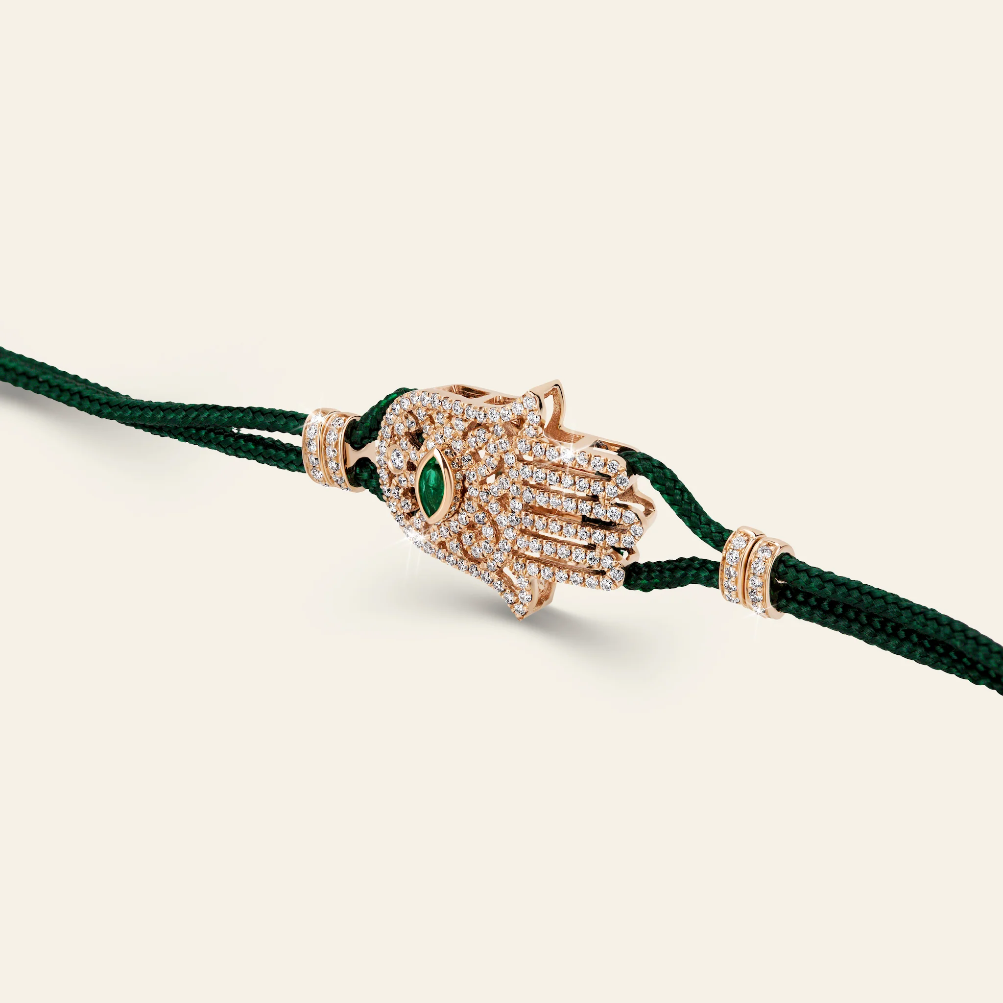 ジェイコブ エビル・アイ コレクション 18KRG ブレスレット 着用画像