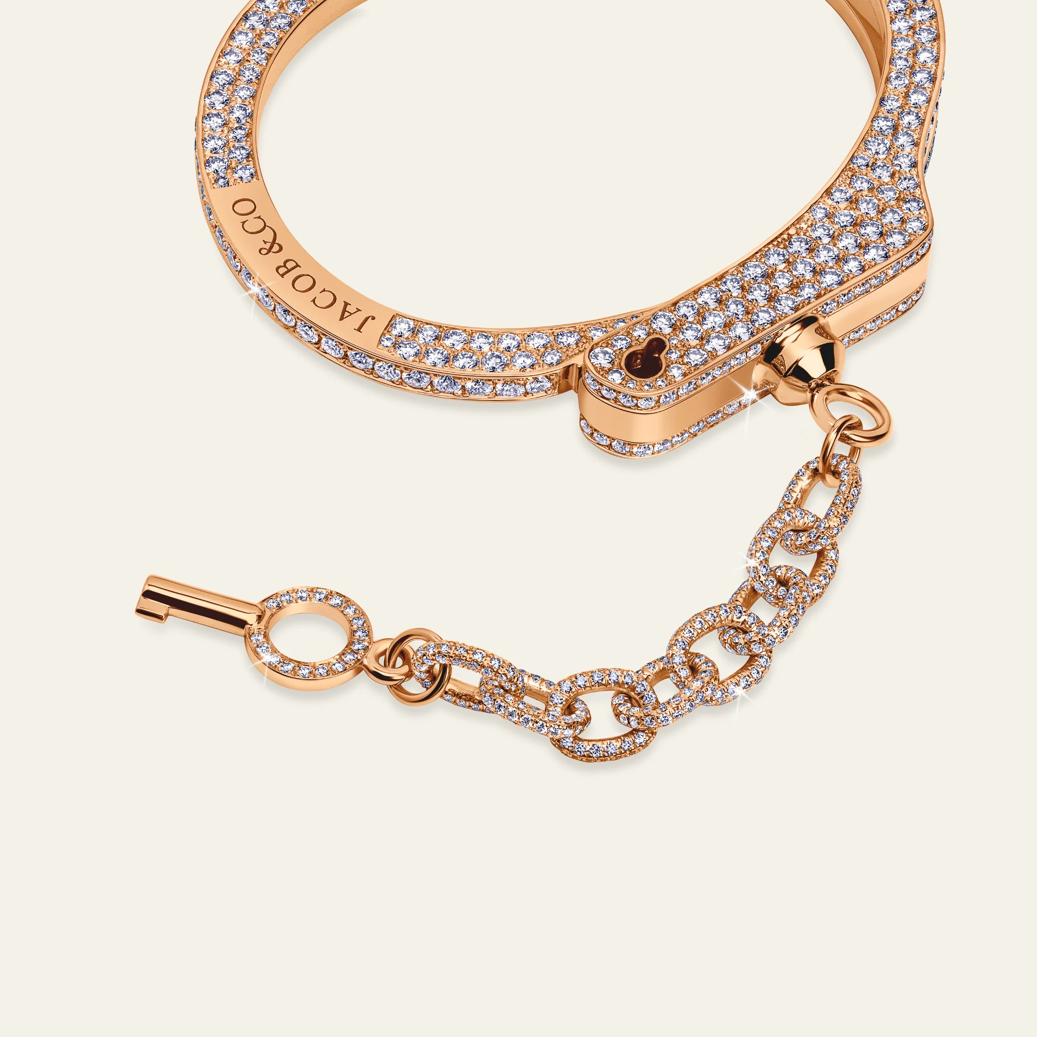 Jacob & Co. ハイジュエリー 全钻ブレスレット ダイヤモンド