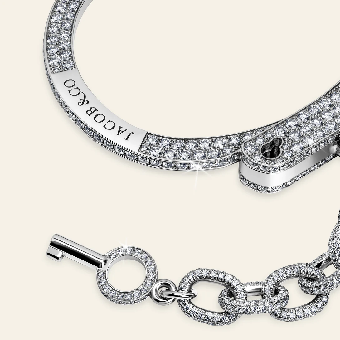 Jacob & Co. ハイジュエリー 27.52ct ダイヤモンド ブレスレット