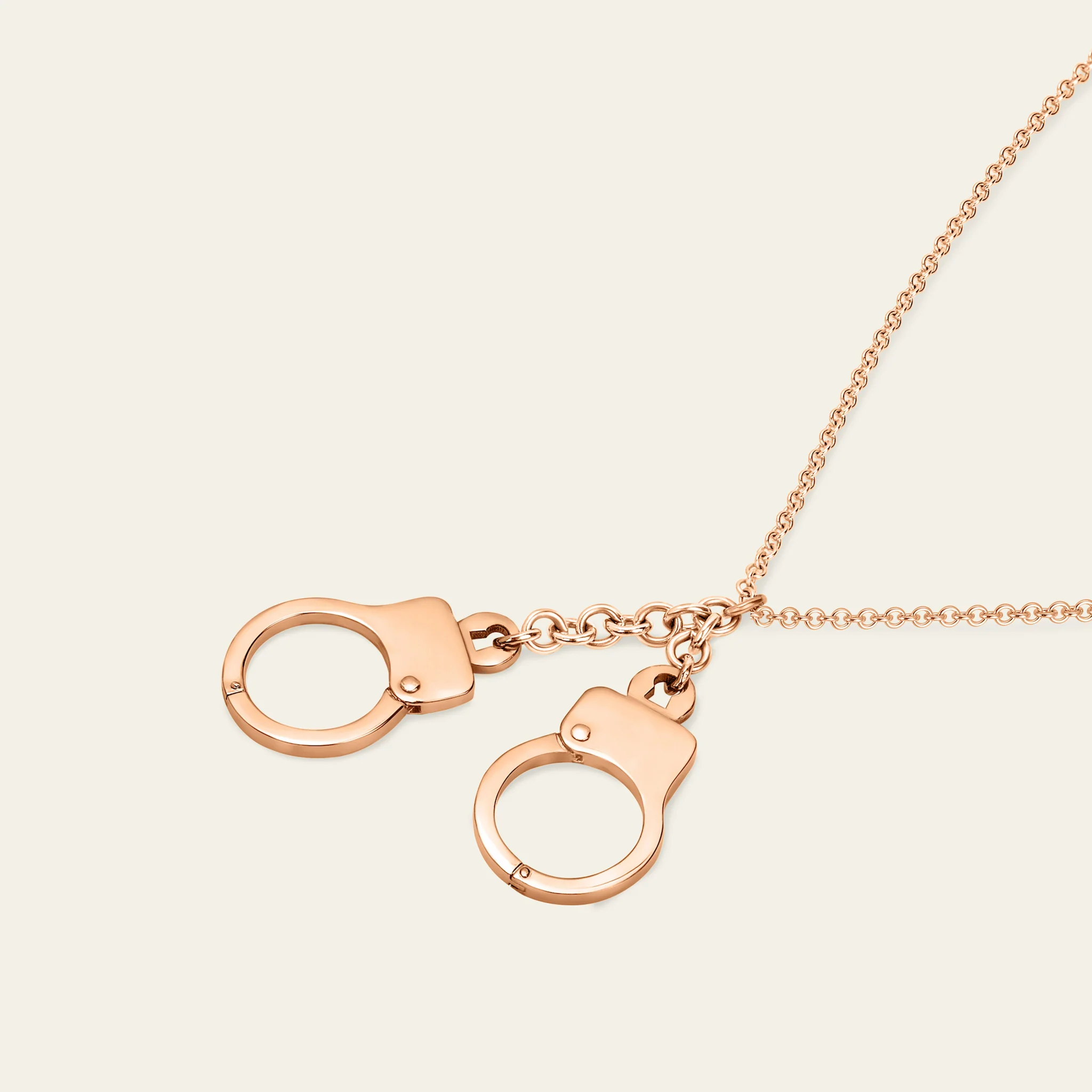 ラブ・ロックダウン カフ 18Kローズゴールド 拡大詳細