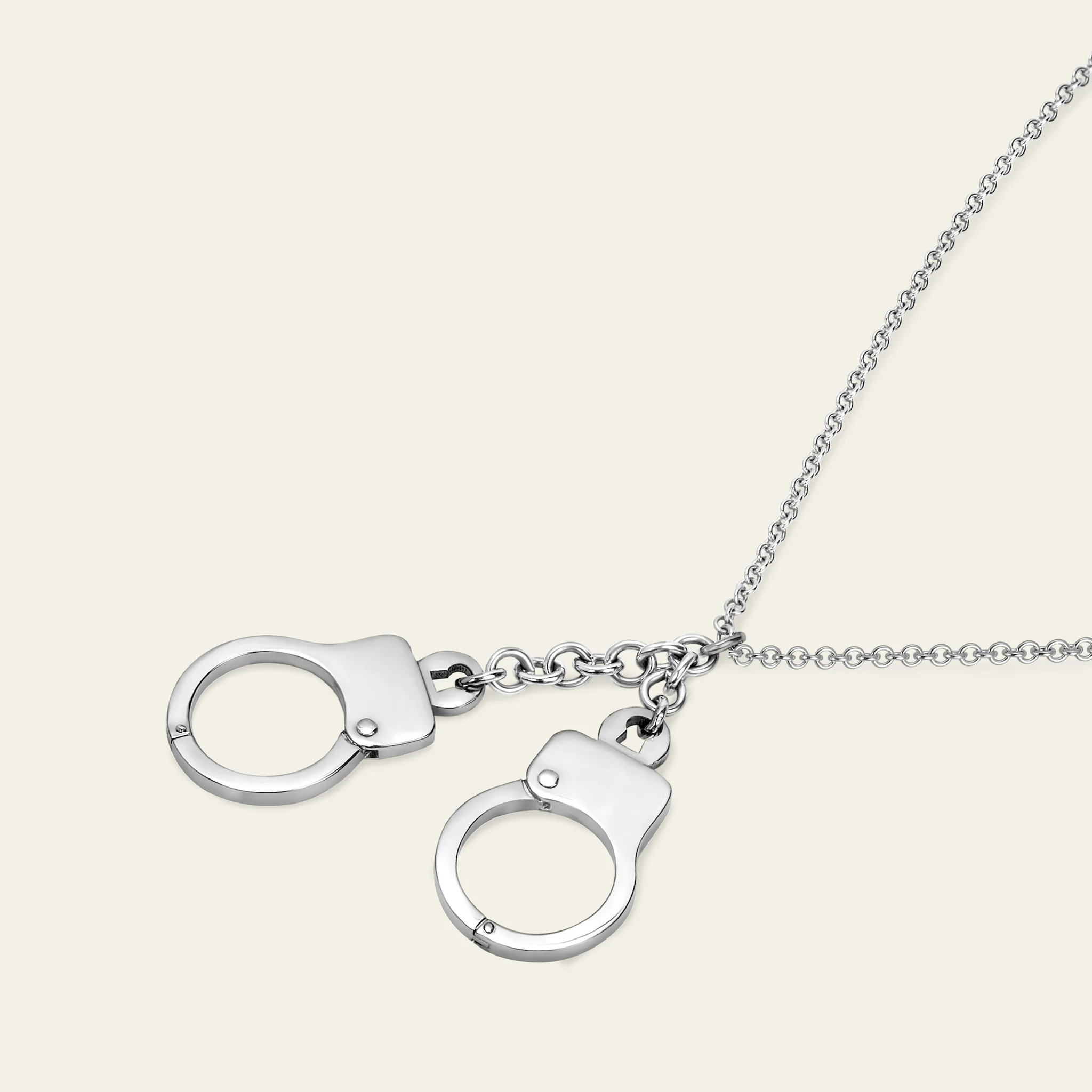 ラブ・ロックダウン カフ 18Kホワイトゴールド 拡大詳細