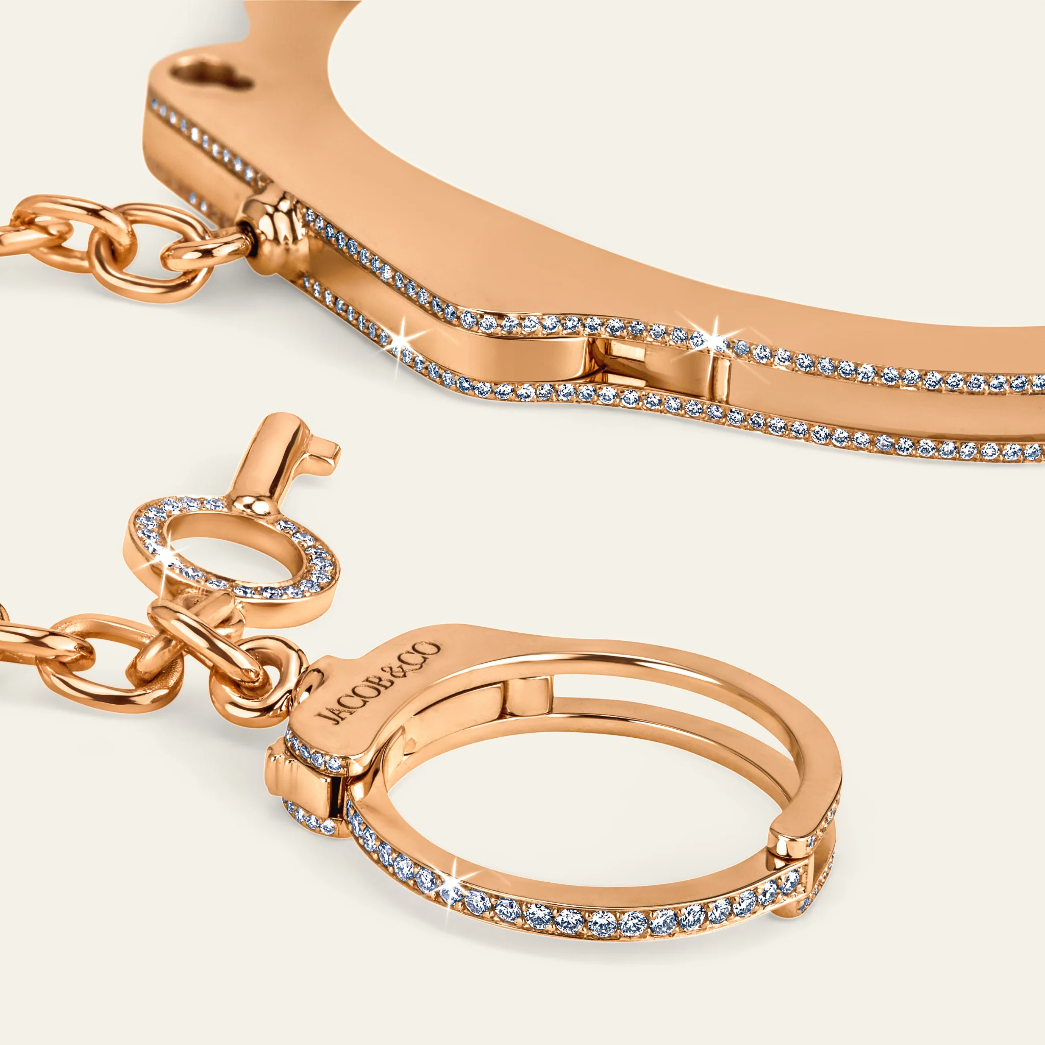 ラブ・ロックダウン リストレット 18KRG 472石のダイヤモンド 拡大詳細