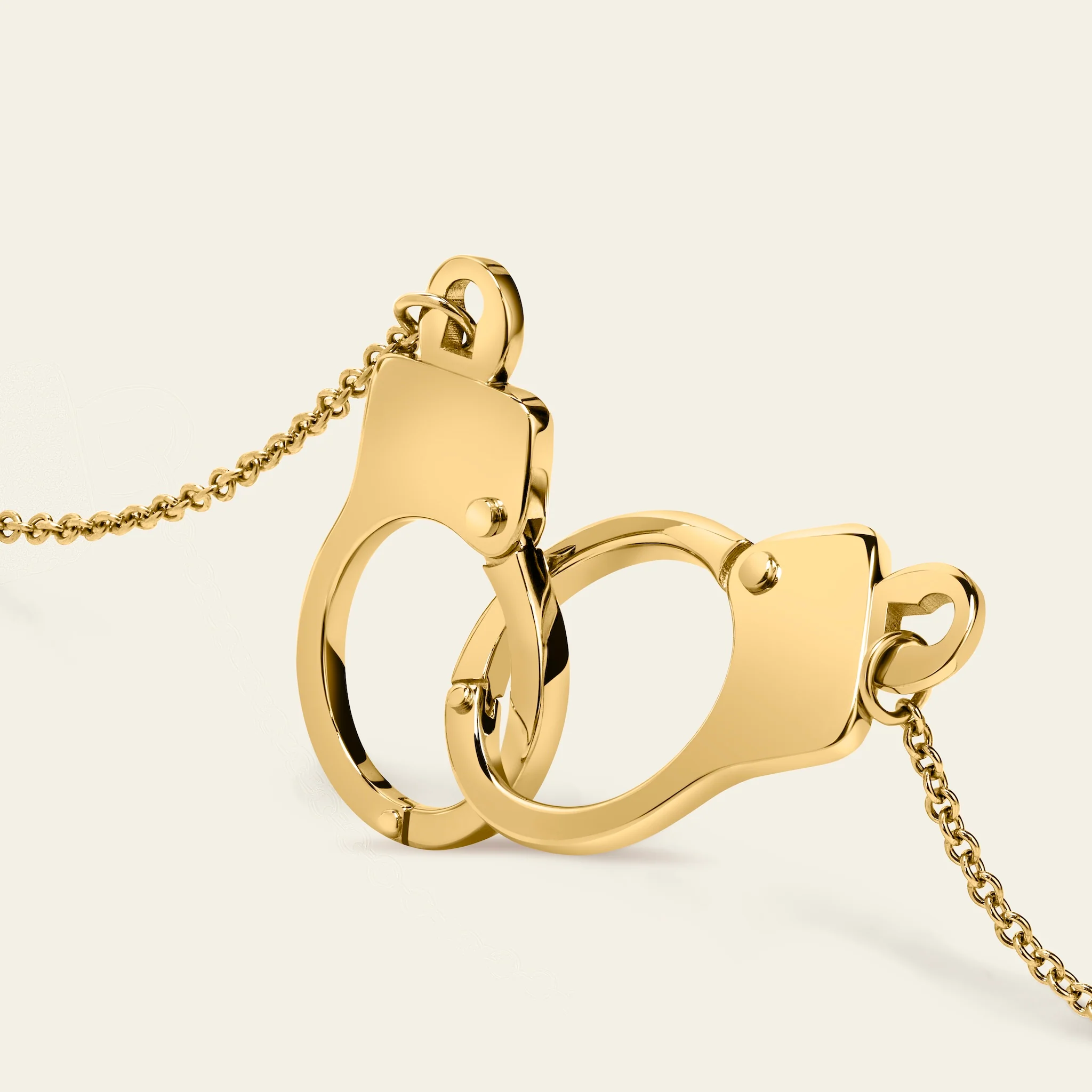 ラブ・ロックダウン インターロッキング 18K黄金 拡大詳細