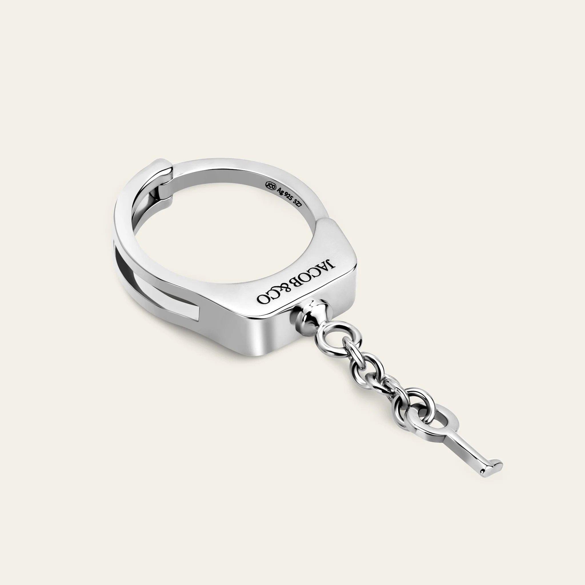 ラブ・ロックダウン リング シルバー925 拡大詳細