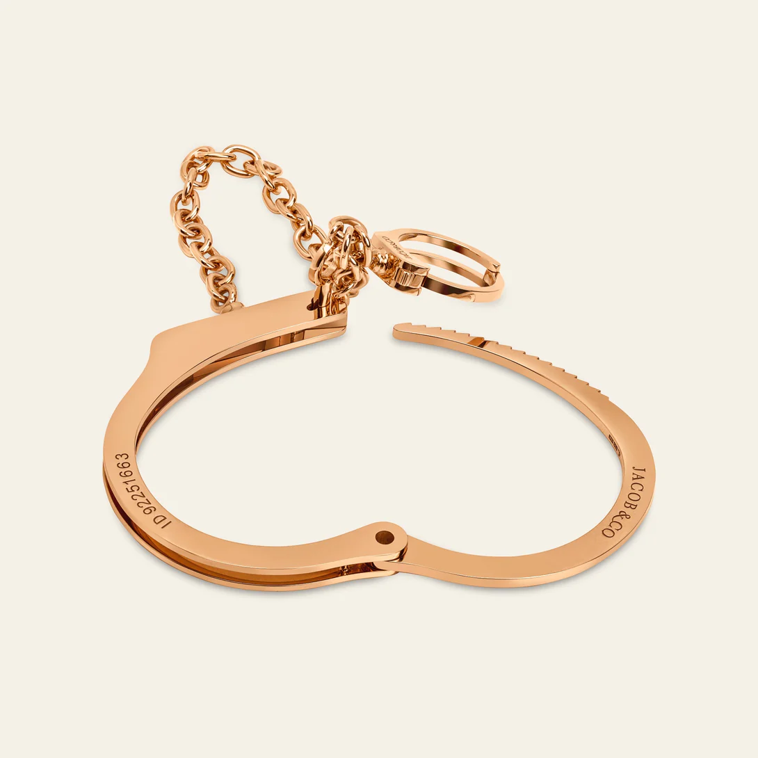 Jacob & Co. 18Kローズゴールド ブレスレット 着用イメージ