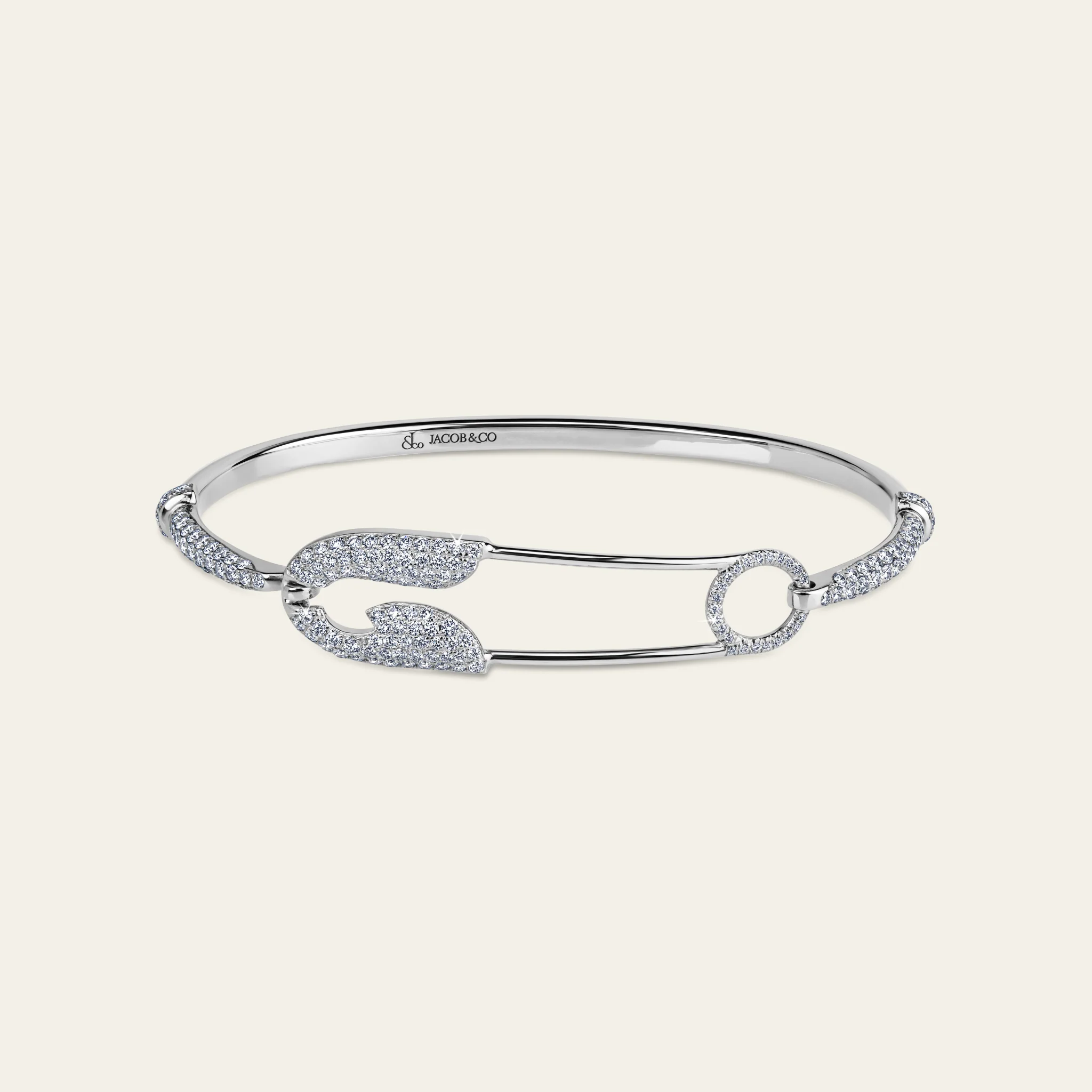 セキュラス ダイヤモンド パヴェセッティング 18KWG 拡大詳細