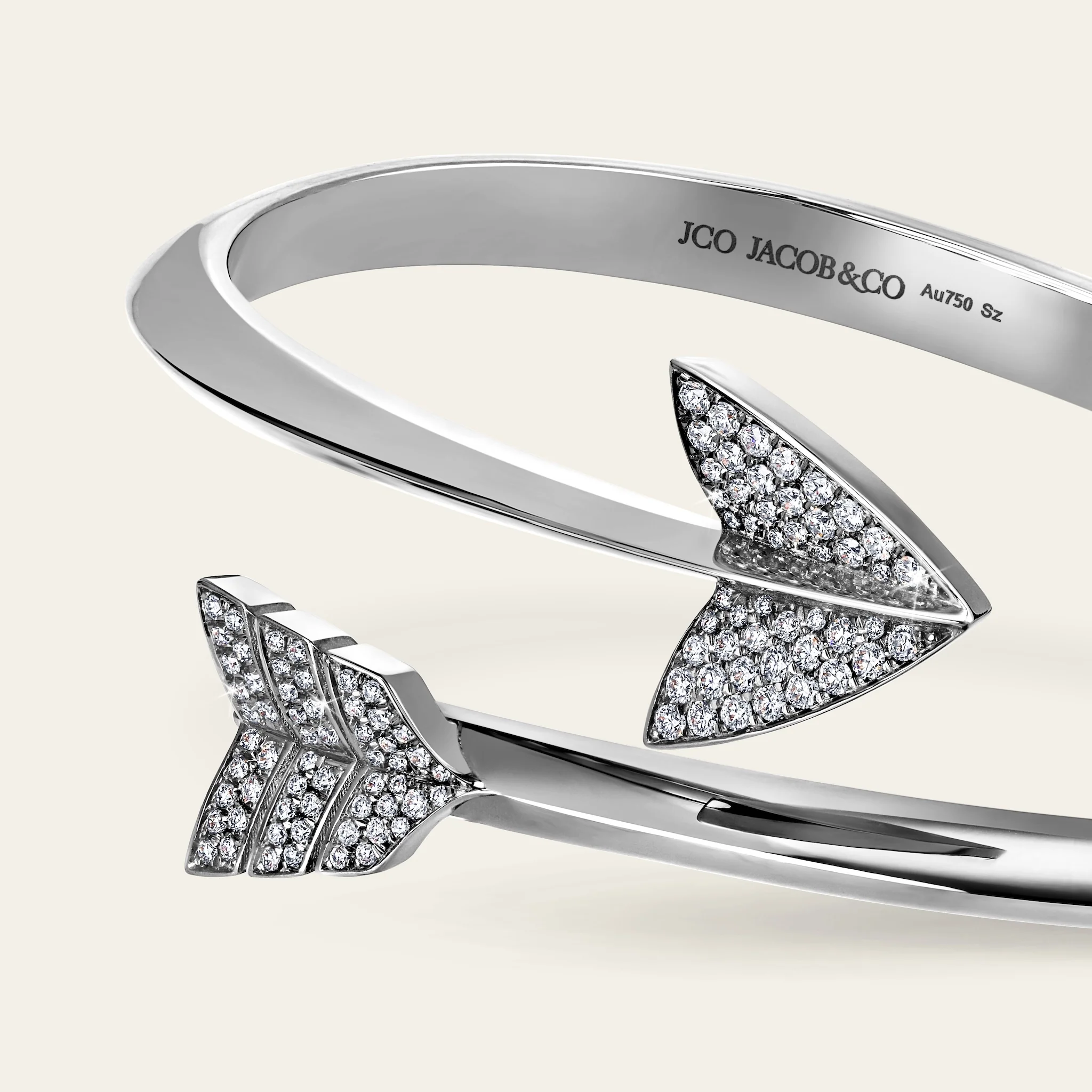 スーパーアロー ブレスレット 106石 ダイヤモンド 拡大詳細