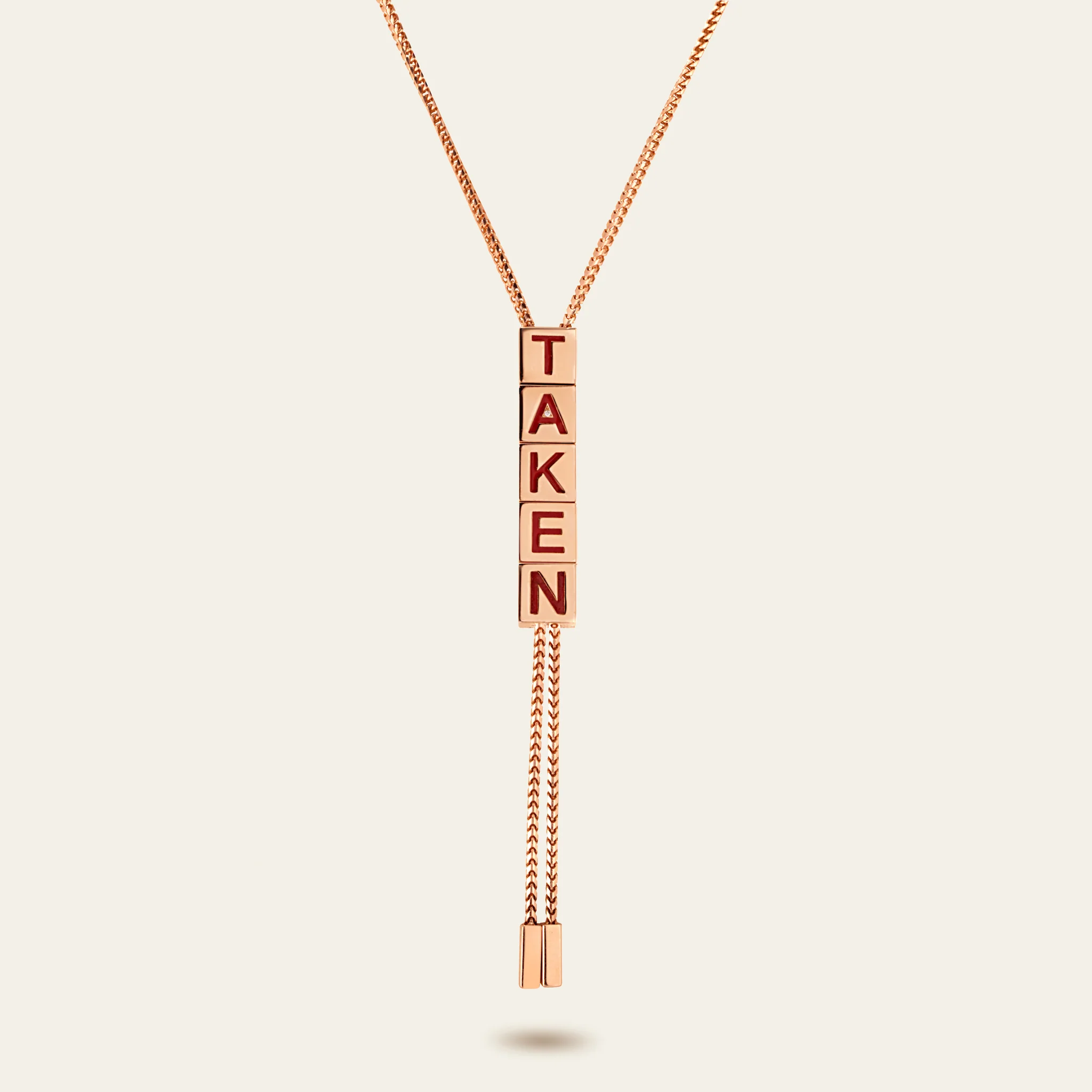 Jacob & Co. テイクン ダイヤモンド ネックレス 18Kローズゴールド