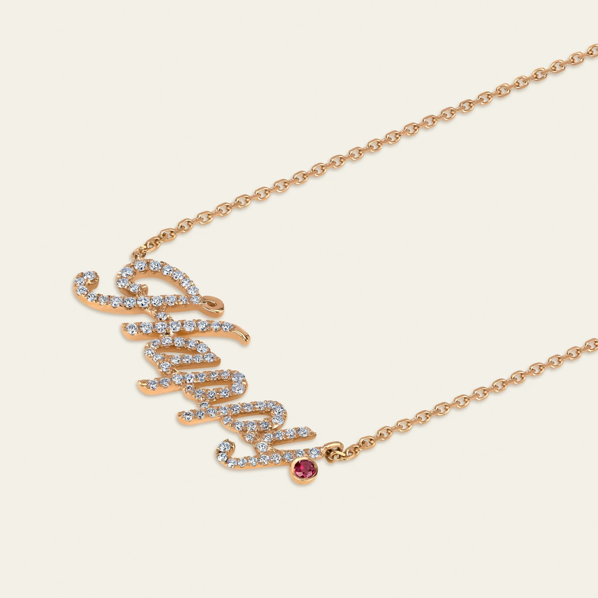 ジェイコブ ユー・アー・ユー ネックレス 18KWG スタイル写真