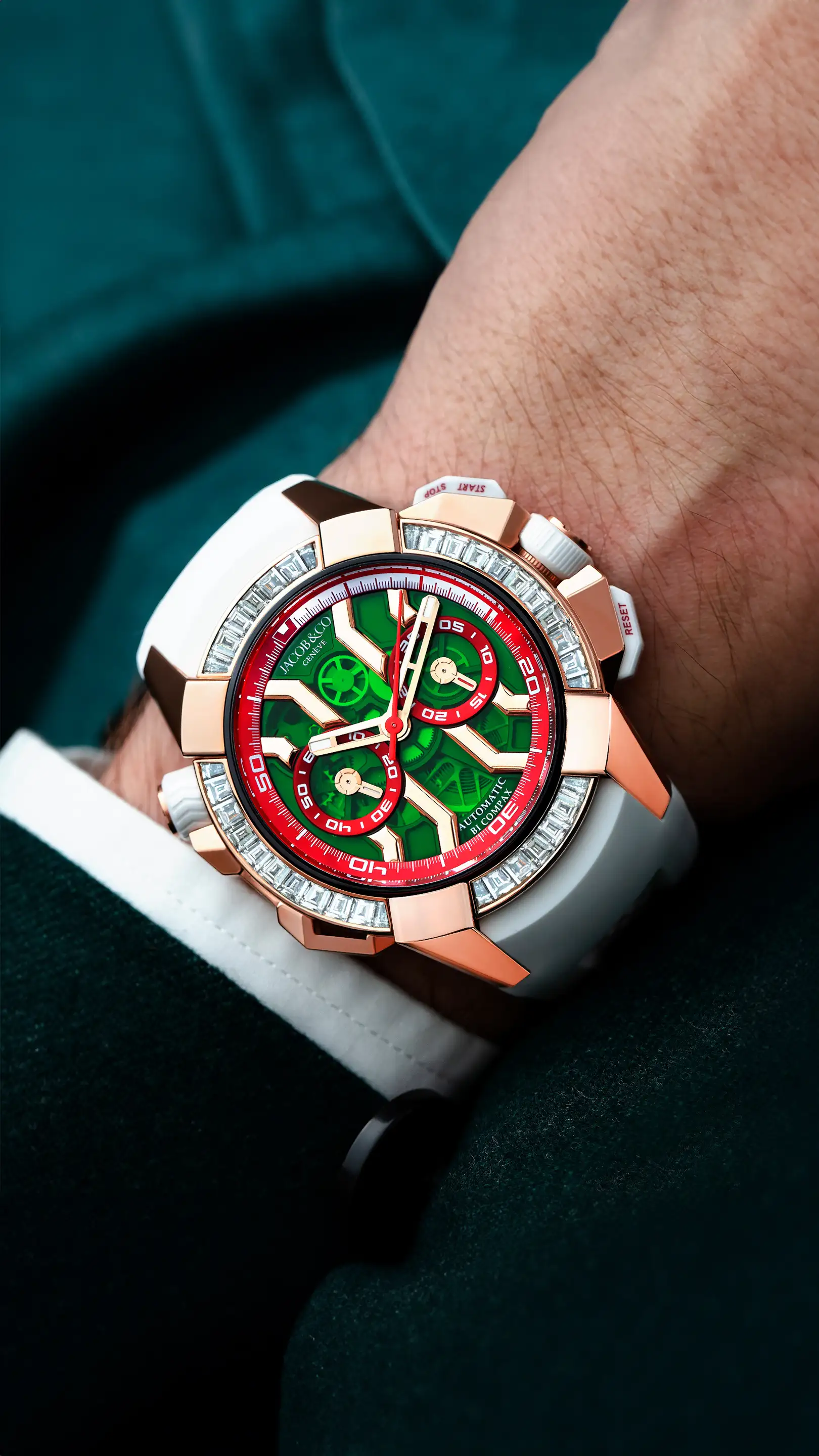 エピックX クロノ バゲット | Jacob & Co.(ジェイコブ)公式サイト