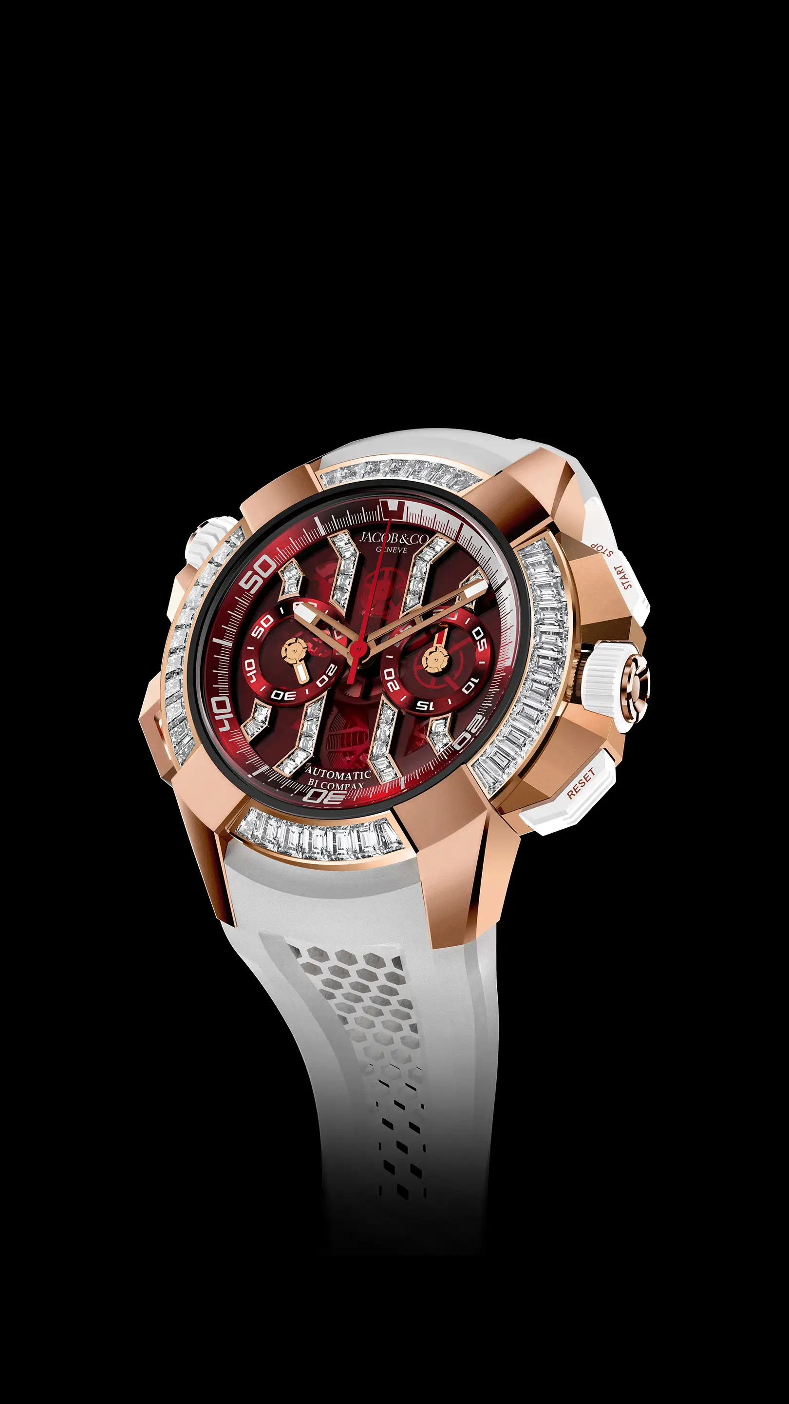 ジェイク エピックX クロノ バゲット | Jacob & Co.(ジェイコブ)公式サイト